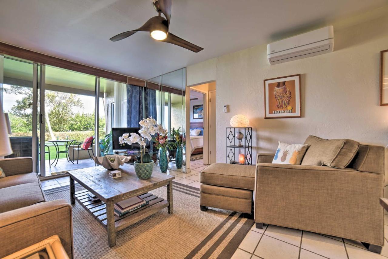 Ocean-View Kihei Condo With Lanai Steps To Beach! Exterior foto