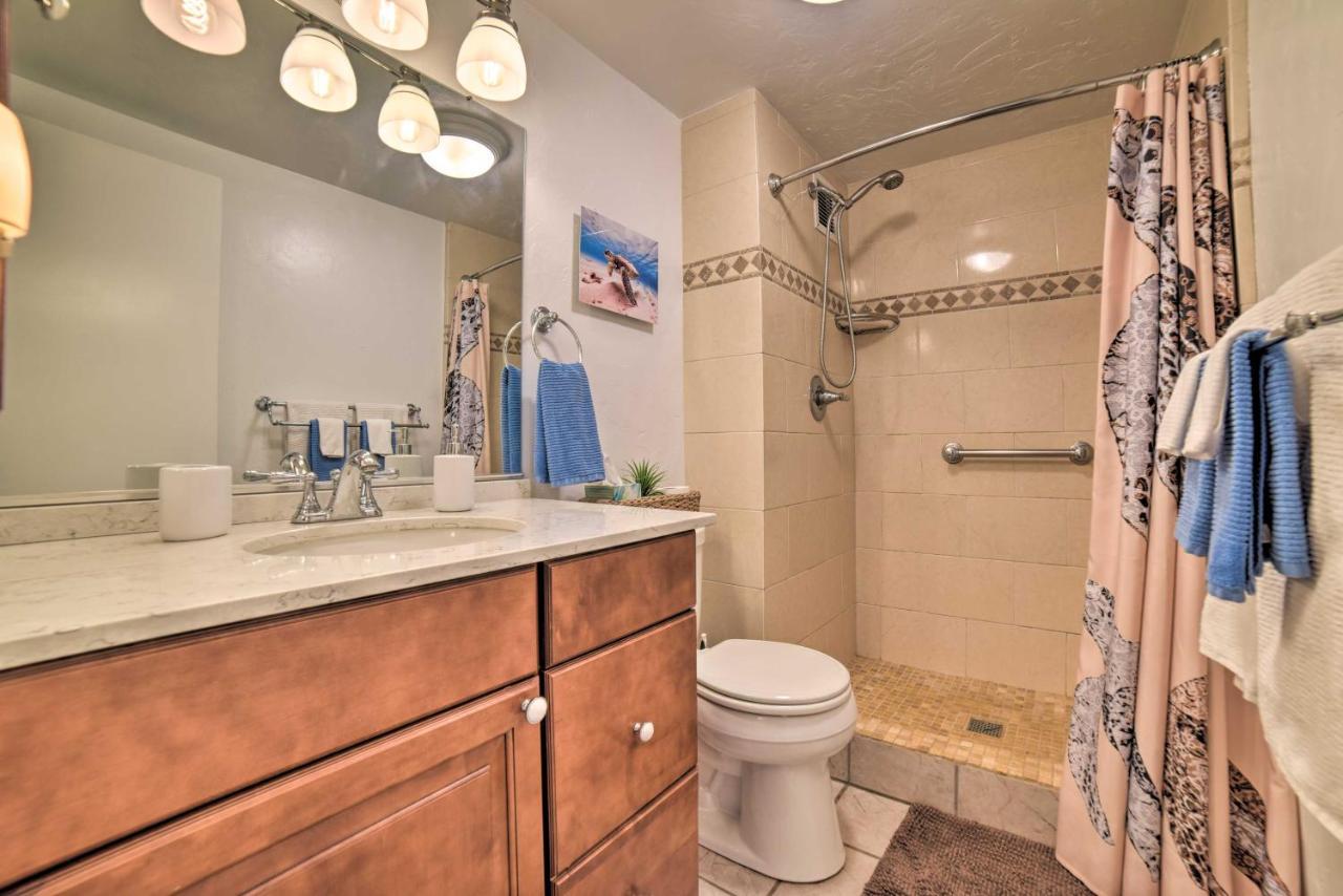 Ocean-View Kihei Condo With Lanai Steps To Beach! Exterior foto